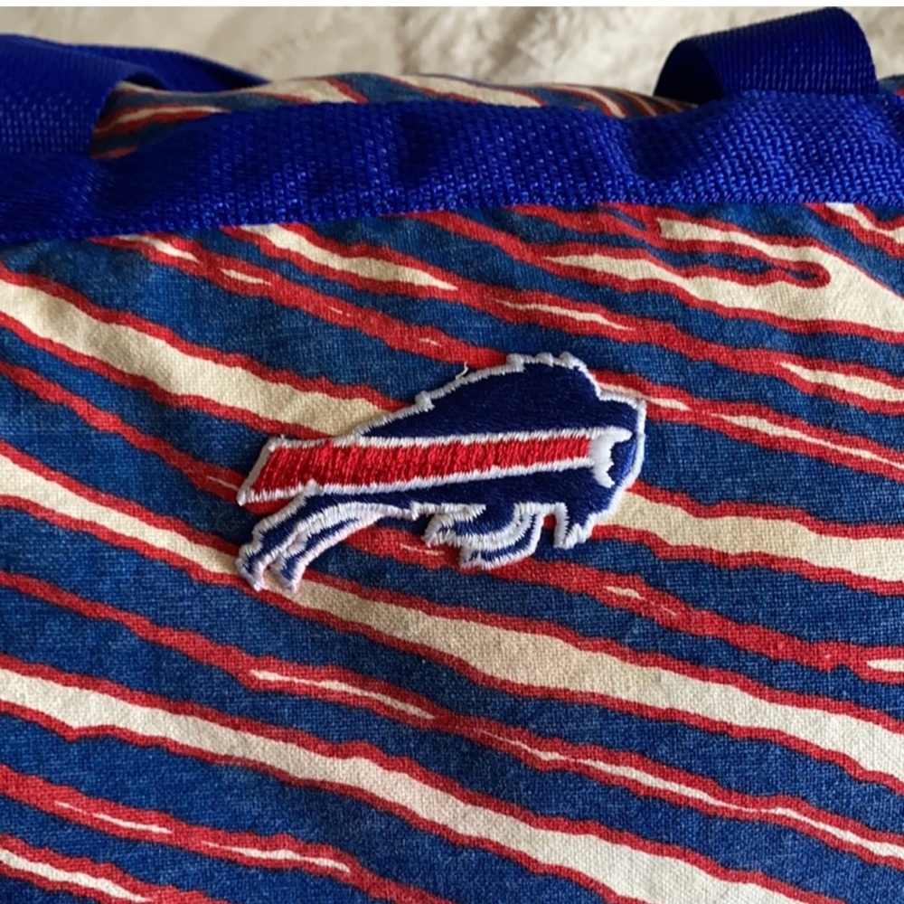 Buffalo Bills Vintage 1980s Duffel Bag 1990s - Picture 2 of 9